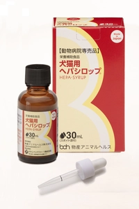 物産アニマルヘルス株式会社　 栄養補助食品「犬猫用ヘパシロップ(R)」新発売のお知らせ