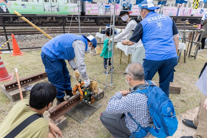 保線・電気設備展示 イメージ