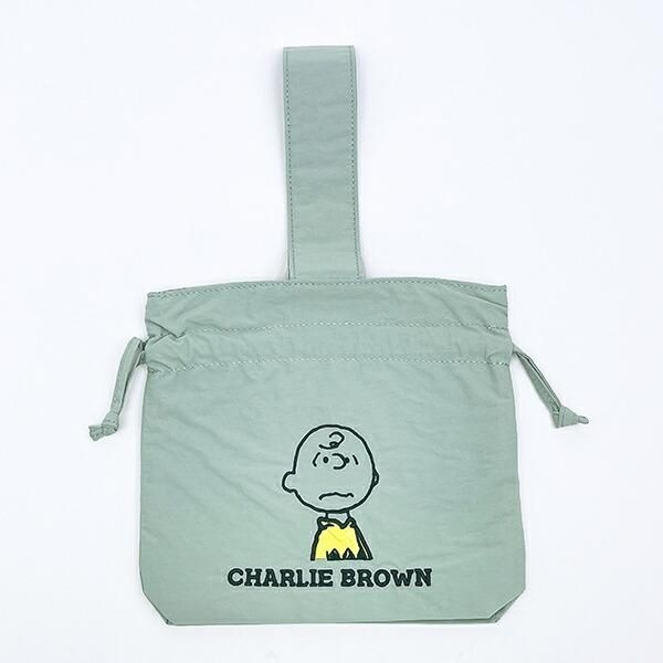 スヌーピーの巾着バッグ