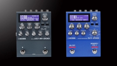 プレイヤーに新たなサウンドの可能性を提供する ギター／ベース用エフェクター2機種を発売　 ～臨場感あるアンプ・サウンドで演奏可能な『IR-200』／ 表現力豊かなシンセ・サウンドを楽しめる『SY-200』～