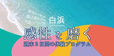 【参加者募集中！】南紀白浜でアートをテーマに1泊2日のリトリートプログラム！ 11/19（土）・20（日）は地元造形作家とともに感性を磨くひと時を