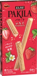 ブルボン、ザクザク食感といちごチョコレートの組み合わせ 「パキーラいちご」を12月15日(火)に期間限定発売！