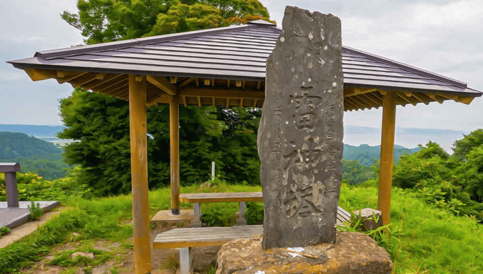 壮観 大高森｜雷神塔