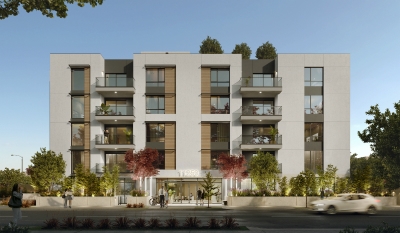 RBM 11250 LaGrange Apartments 外観パース