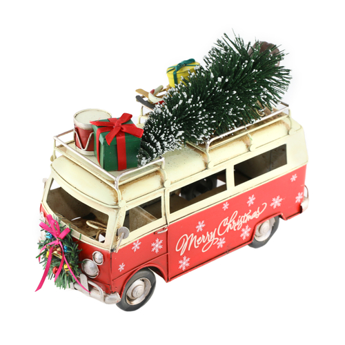 「アンティーク バス L クリスマス」価格：3,278円／サイズ：W12×D27×H20cm