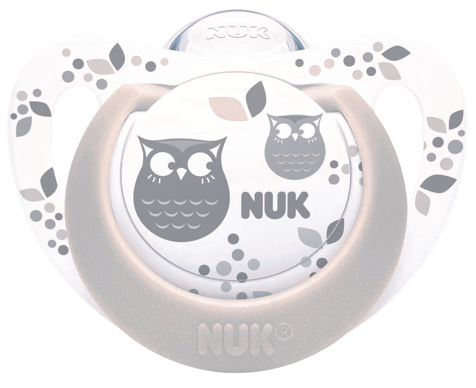 おしゃぶりジーニアス(キャップ付き)フクロウ