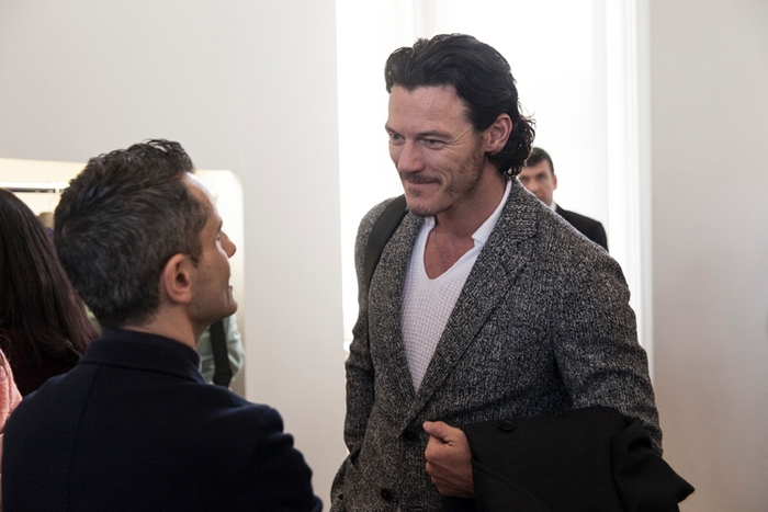 LUKE EVANS WITH MASSIMO NICOSIA