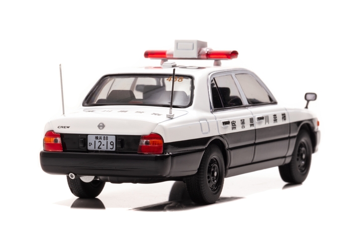 日産 クルー 1995 神奈川県警察交通部交通機動隊車両 (438):右後