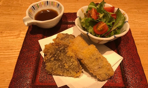 特別メニュー 近大マグロカツ~梅風味 淡路島ソース~