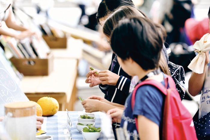 ワークショップエリア(※過去実施イメージ)
