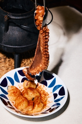 料理.タコのプルポアフェイラ