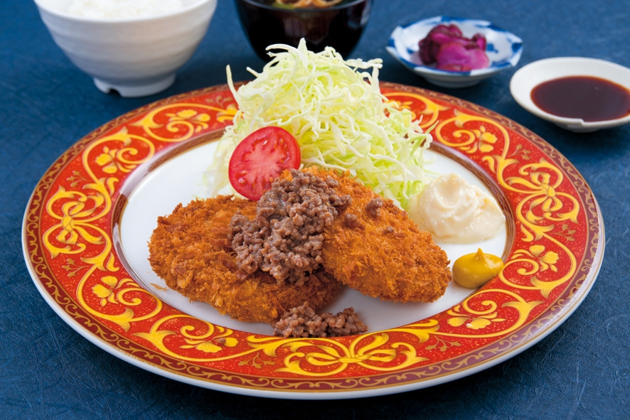 夢咲牛そぼろ牛肉コロッケ定食