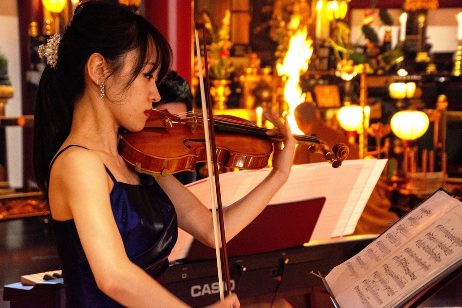 お寺でクラシックコンサート2