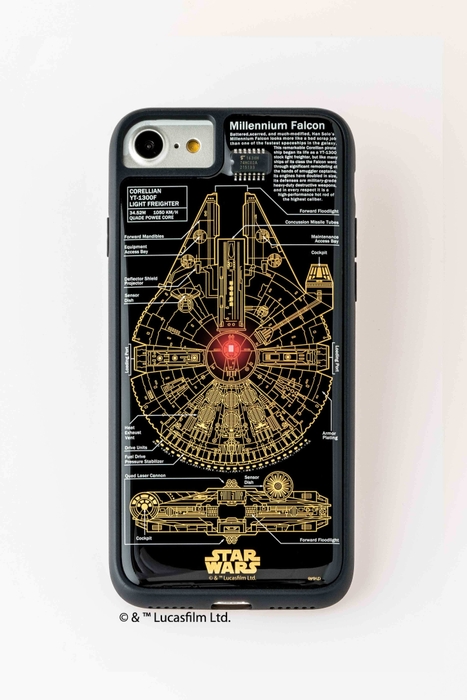 FLASH M-FALCON 基板アート iPhone 7/8 黒