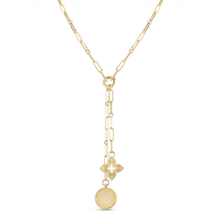 〈ヴェネチアン プリンセス〉 K18YG・ダイヤモンド ネックレス(50cm) 税込935,000円