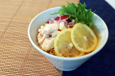 博多鶏塩レモンラーメン