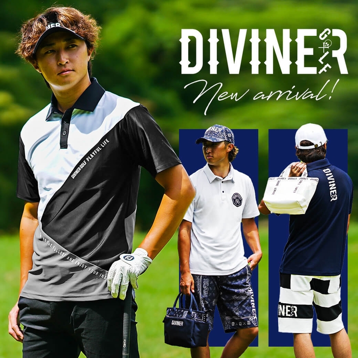 2023 DIVINER GOLF 新作アイテム3点