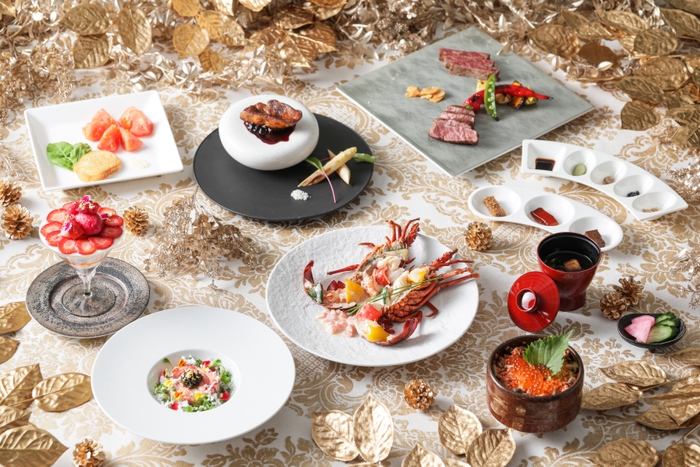 ▲TAKUMI 鉄板焼のクリスマス特別ディナー イメージ