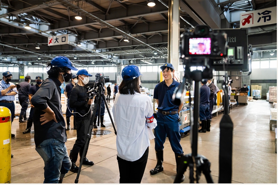 史上初!札幌市中央卸売市場から生配信