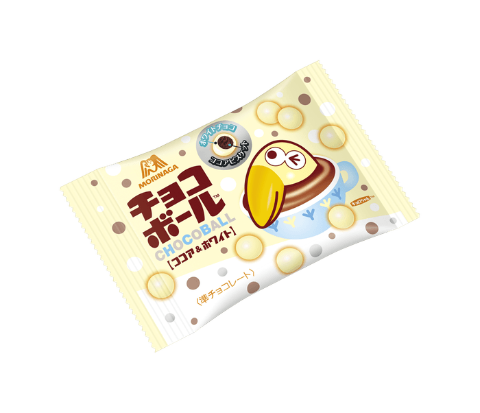 森永製菓 チョコボール<ココア&ホワイト> パッケージ