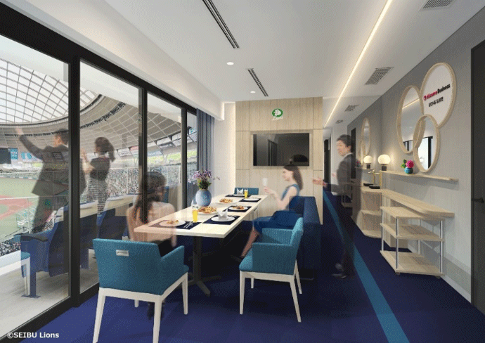 <NTTドコモビジネス ライオンズ スイート1979イメージ画像>