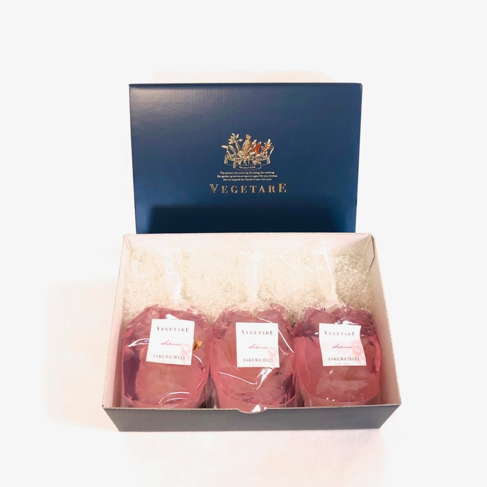 ベジターレ 桜ゼリー3個入り