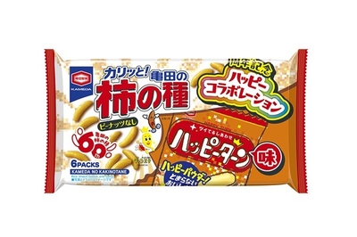 『120g 亀田の柿の種 ハッピーターン味』