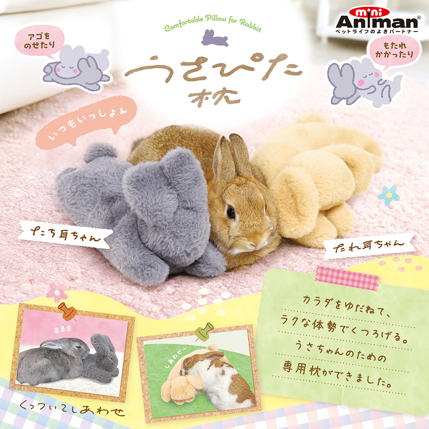 うさぴた枕のご紹介