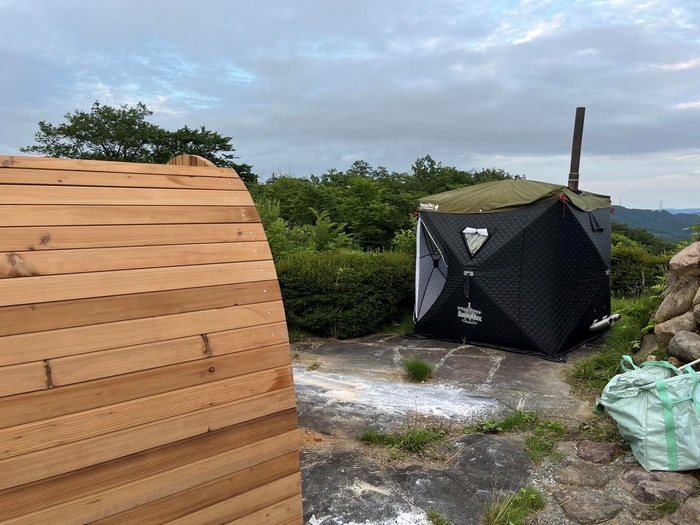 宮城県蔵王山麓の開発現場