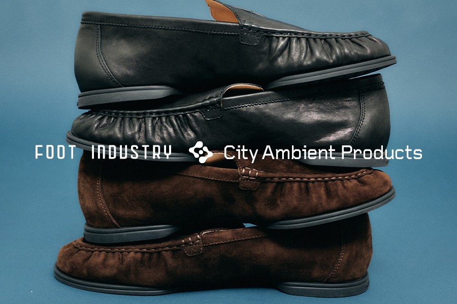 City Ambient ProductsがFOOT INDUSTRYとの別注ローファーを8月7日（金）より発売