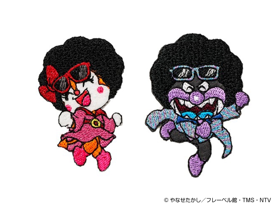 ワッペンセット ばいきんまん＆ドキンちゃん　価格：1,320円　店舗：バタコさんの手づくりハウス