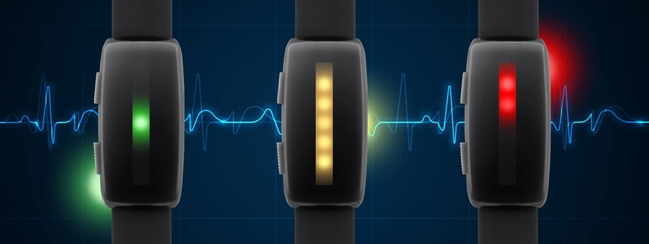 手首につけるだけのシンプルで使いやすい設計