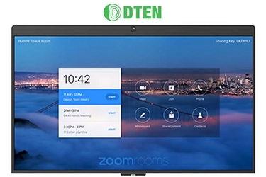 日商エレ、ビデオコミュニケーションプラットフォーム Zoom Rooms向けタッチディスプレイDTEN D7を 本日9月11日販売開始