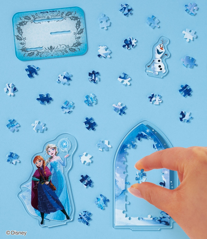 SP-058 アナと雪の女王 組み立てイメージ