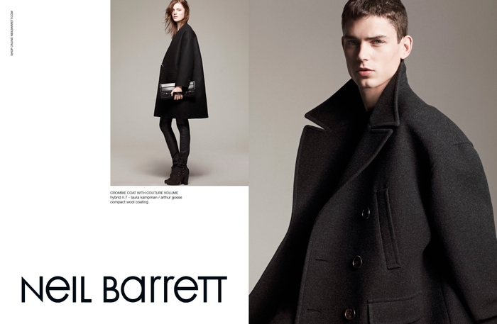 Neil Barrett 12AW ADV campaign