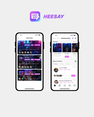 HeeSay、共通の関心を持つLGBTQ+同士をつなぐ 新機能「COMMUNITY」をリリース