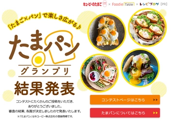 ＃たまパン Instagram投稿キャンペーン「たまパン®グランプリ」結果発表！入賞者のレシピを紹介。