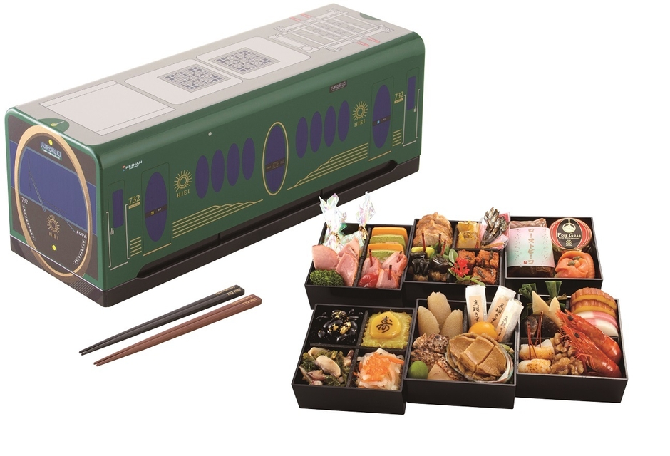 「叡山電車」和・洋風おせち