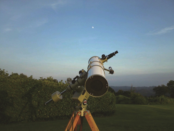 星降る里、神石高原町の満点の星空