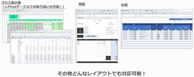 Excel出力フォーム