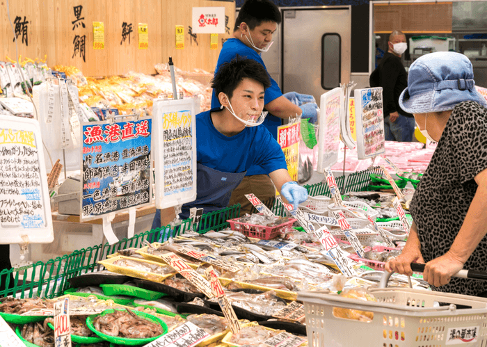 対面販売は俺たちの心意気