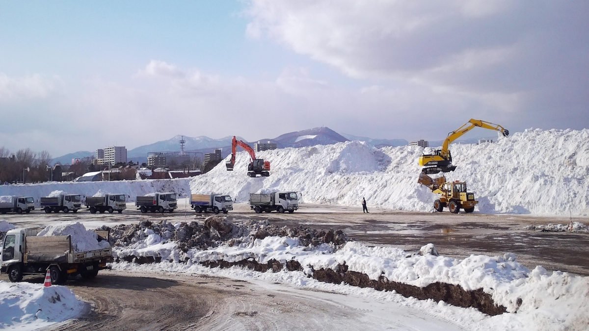 札幌の除排雪をクリエイティブな視点から見つめ直す「除雪彫刻」が登場