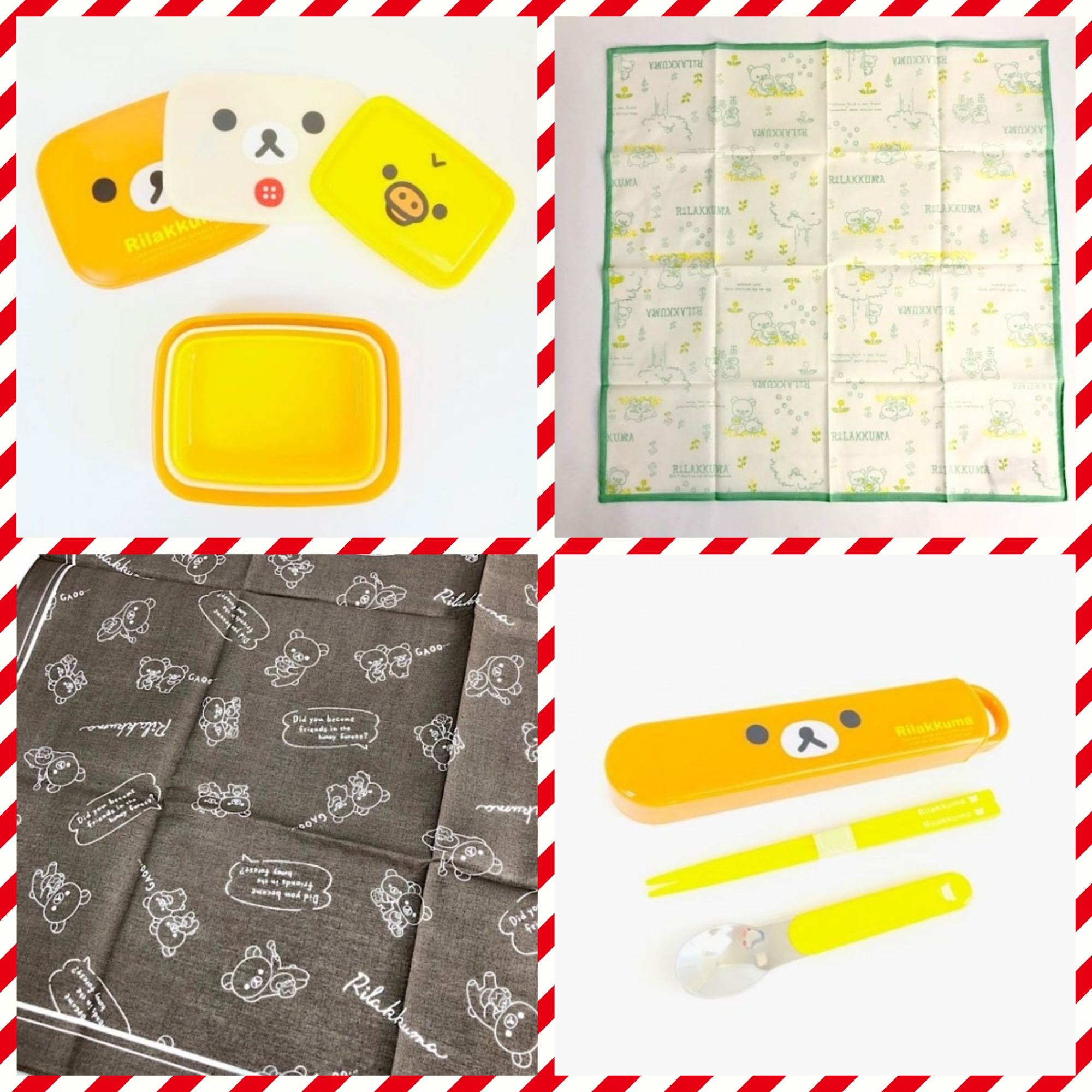 リラックマと一緒にお昼ごはんを食べよう!ランチボックスやカトラリー類をまとめてご紹介♪