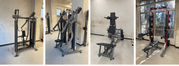 写真：寄贈マシンの一部