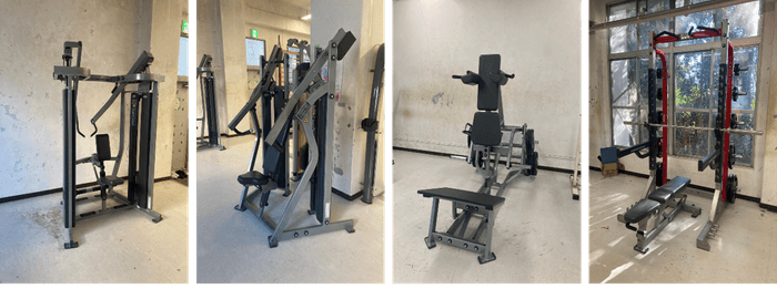 写真:寄贈マシンの一部