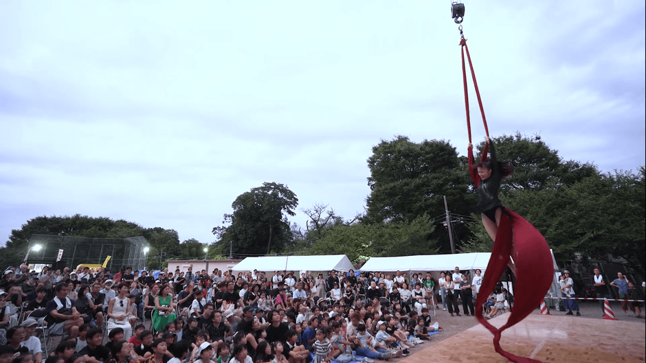 イベントの様子-屋外