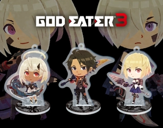 『GOD EATER 3』よりSDイラストを使用したアクリルスタンドが登場☆