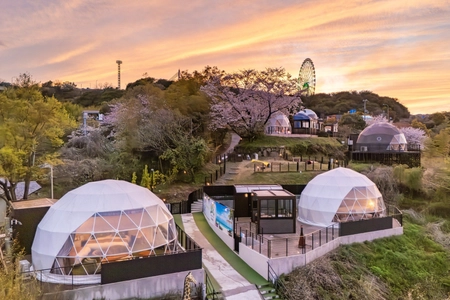 淡路島の"海の見える丘"に展望台が誕生
オーシャンビュー×通年イルミネーション×バーベキュー
グランピングリゾートAwajiで、新しい景色と過ごし方を