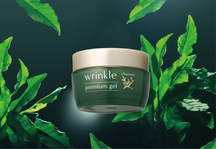 アリナミン製薬グループの【ゆうか】だからこそ
最高峰オールインワンジェルが完成！
「茶澄　薬用リンクルプレミアムジェル」 6月11日本格発売スタート！