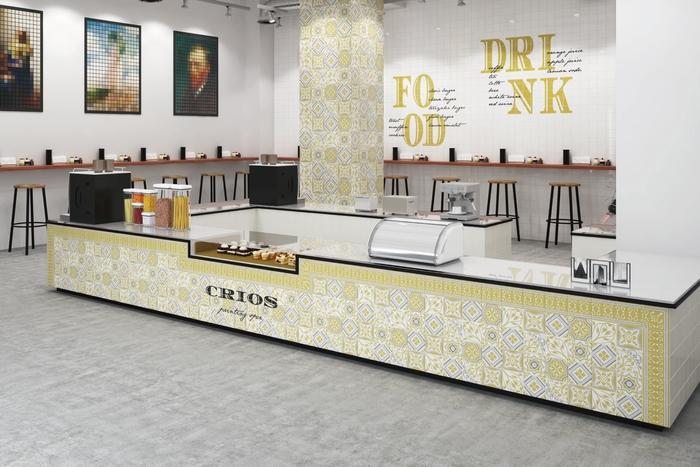 DECORATIVE DESIGN - YELLOW & GRAY SERIES + CORNER & BORDER DESIGN